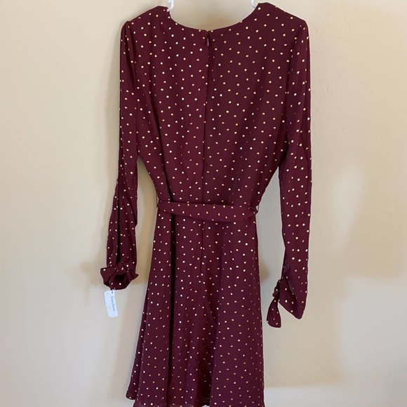 Laundry by Shelli Segal Merlot Good Wrap Dress - Picture 8 of 8